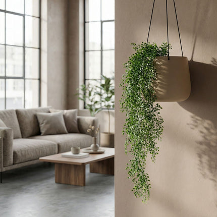 Artificial Mini Jasmine - Hanging Plant - 80 Cm