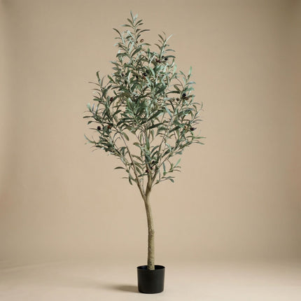 Artificial Olive Tree In Pot - Artificial Plant - 140 Cm