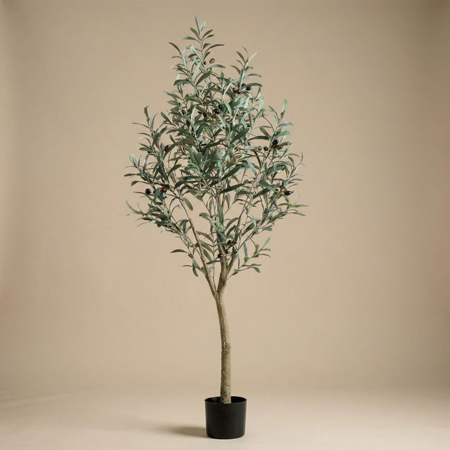 Artificial Olive Tree In Pot - Artificial Plant - 140 Cm