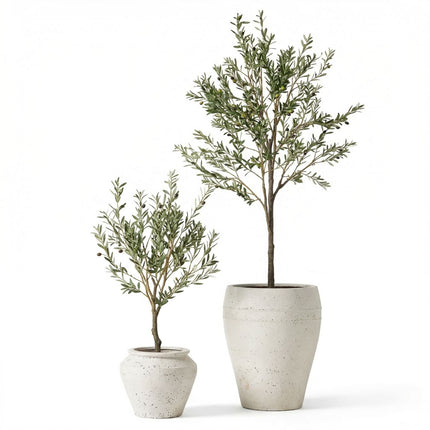 Artificial Olive Tree In Pot - Artificial Plant - 140 Cm