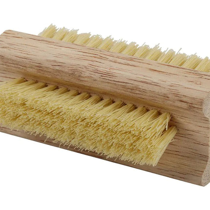 Nail Brush - Double-Sided - Wood - Cleaning Brush