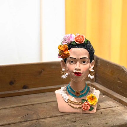 Flower Lady Vase - 30 Cm - Waterproof Decorative Vase