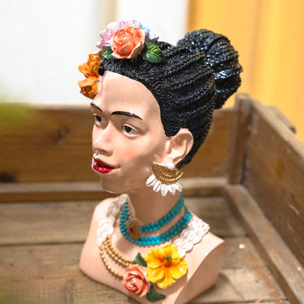 Flower Lady Vase - 30 Cm - Waterproof Decorative Vase