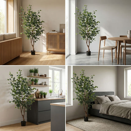 Eucalyptus Tree - 120 Cm - Artificial Plant
