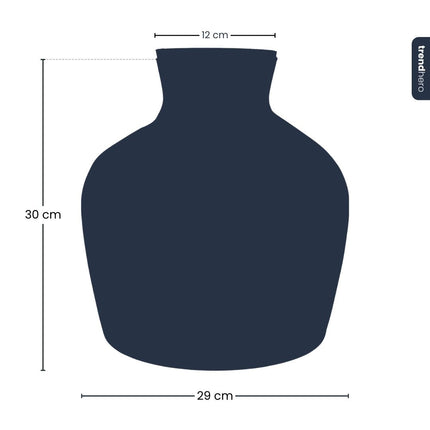 Terrarium Bottle 'Fat Joe' - Incl. Led Cork - Closed Terrarium  Ø 29 Cm ↑ 30 Cm