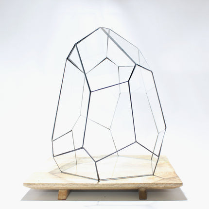 Geometric Terrarium - Stellar - Vivarium - 27X27X36 Cm - Waterproof - Glass