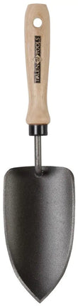 Transplanting Trowel - Forged Steel - Wide - Ash Wood Handle