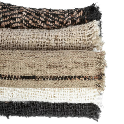 The Oh My Gee Placemat - Beige Black - Set Of 4