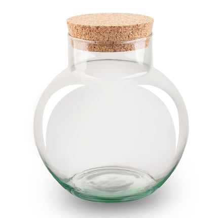 Terrarium With Cork - Noah - Closed Terrarium ↑ 20 Cm